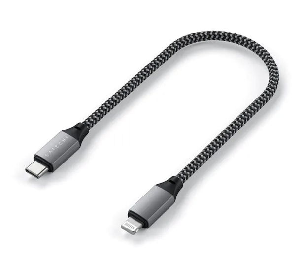 Satechi Kabel USB-C - Lightning 25cm (space gray) - 1204850 - zdjęcie 3